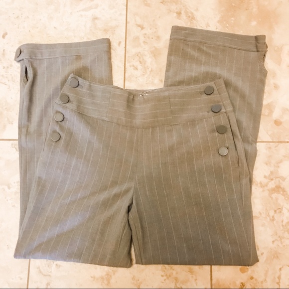 🌹 BOGO 1/2 OFF! Tulle Anthro pinstripe pantsuit - Picture 3 of 7